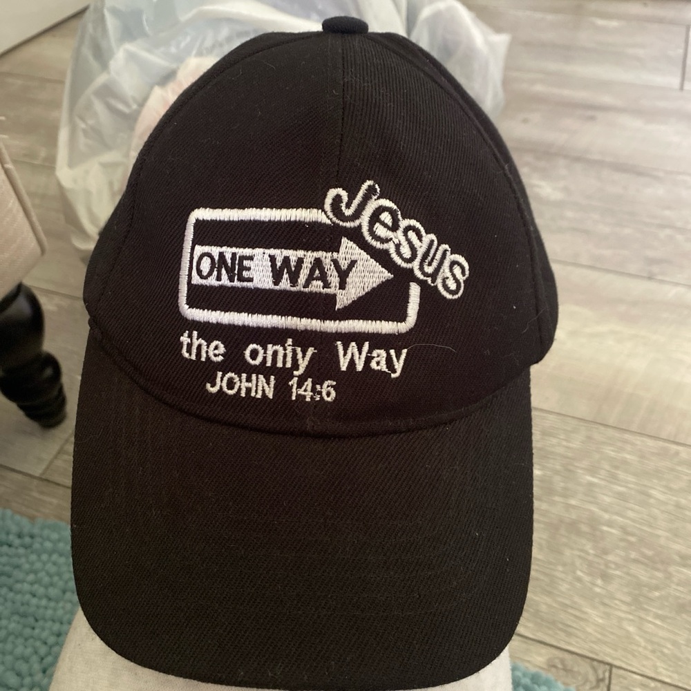 Black Jesus One Way Cap